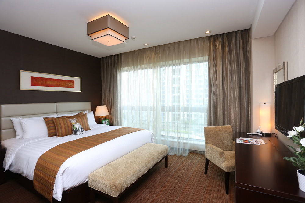 Oakwood Residence Funder Chengdu Esterno foto