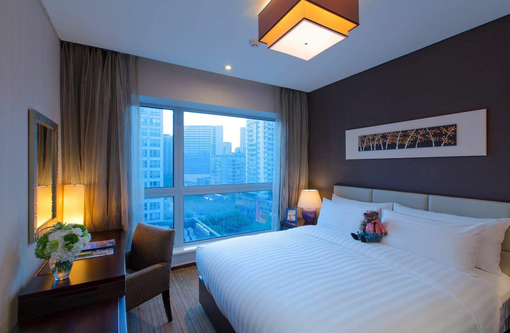 Oakwood Residence Funder Chengdu Esterno foto