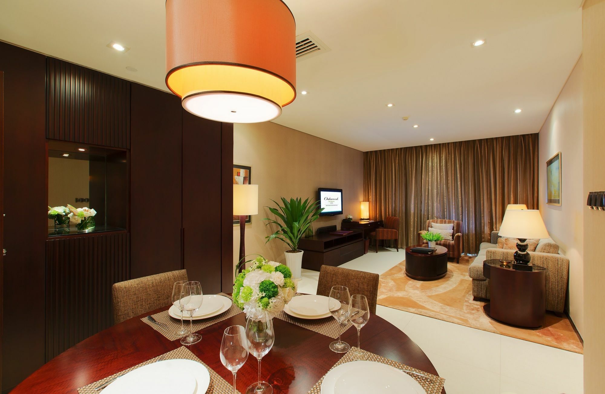Oakwood Residence Funder Chengdu Esterno foto