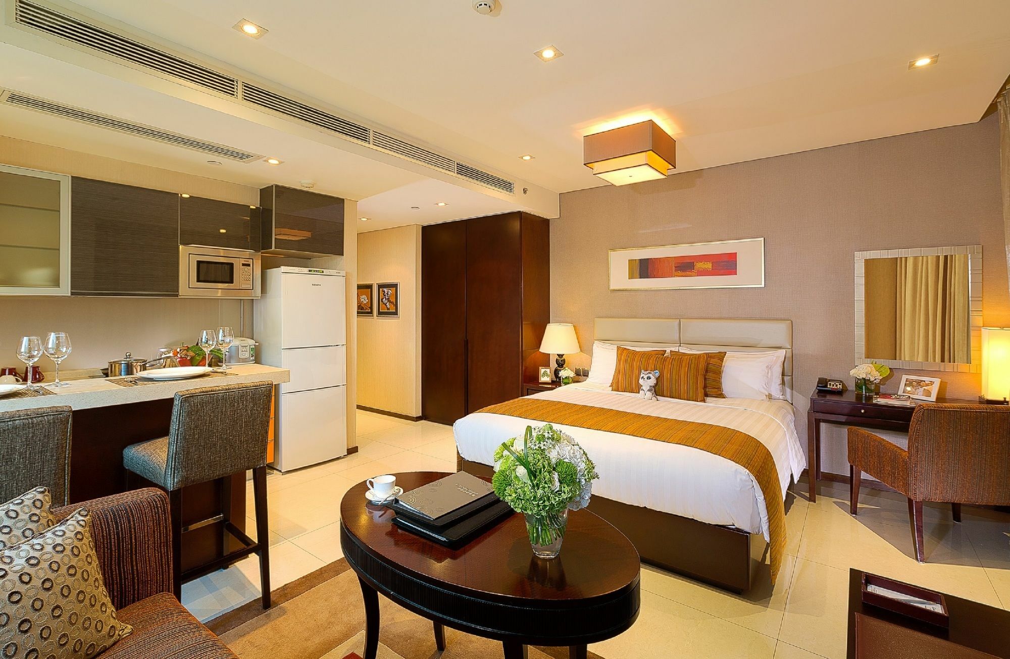 Oakwood Residence Funder Chengdu Esterno foto